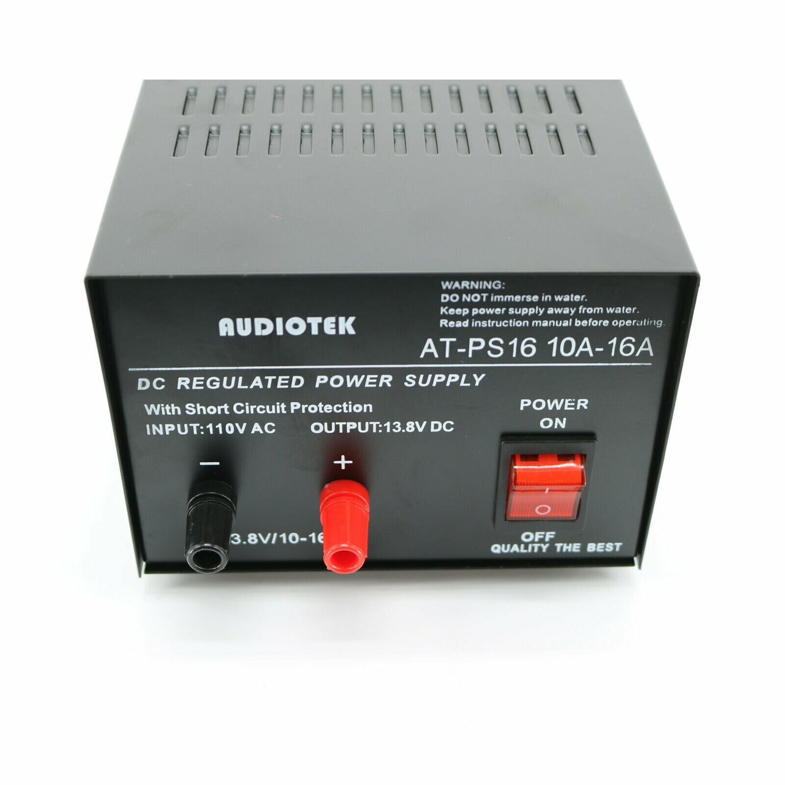 AT-PS16 13.8V 16A amp Heavy Duty DC Regulated Power Supply Grade with Cable New