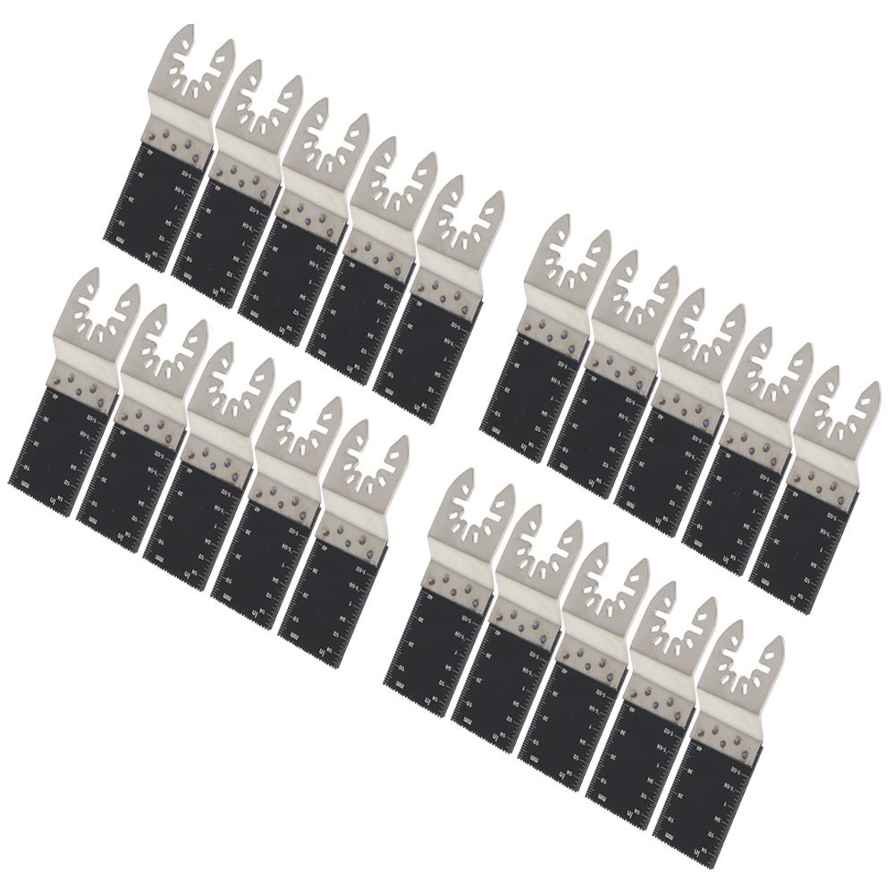 20Pcs 35-89mm Metal Oscillating Multi Tool Saw Blades Wood Metal Cutter New