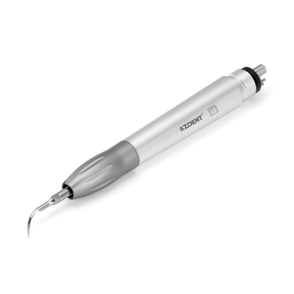 AZDENT Dental Ultrasonic Air Perio Scaler Handpiece 4 Hole with 3 Tips USA