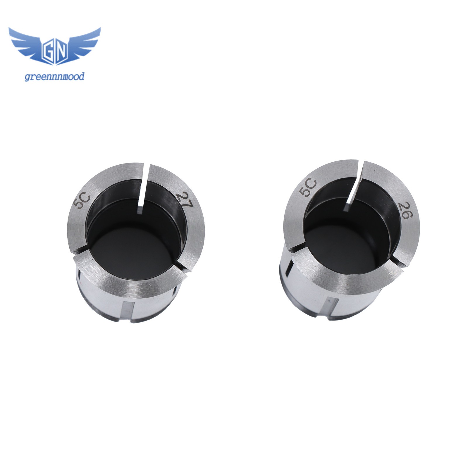 28 Pcs Precision Metric 5-C Collet Set with Rack 1mm TO 28mm 5C