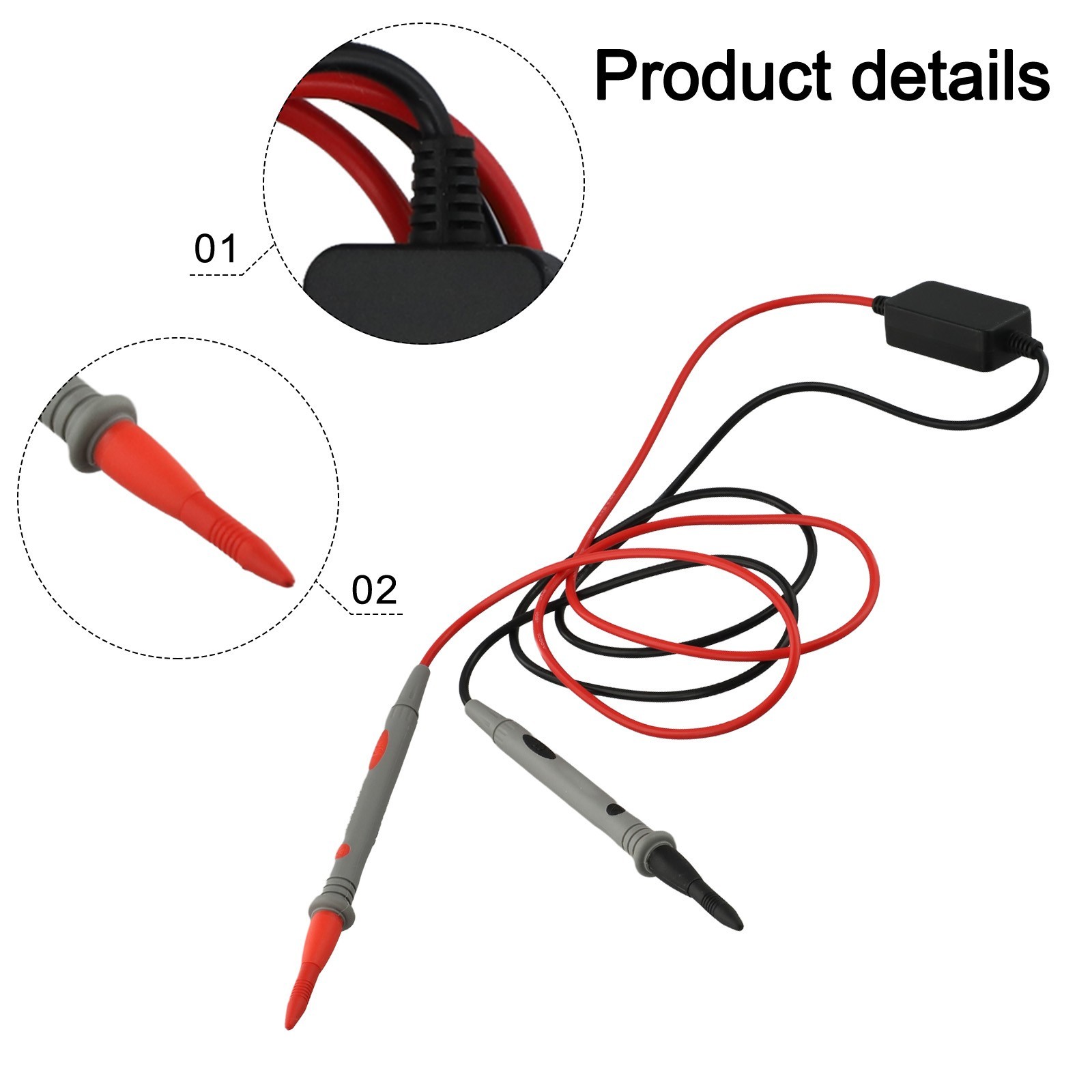 High Voltage Capacitor Discharge Pen With LED AC/DC Discharge 0-1000V 4700Uf New