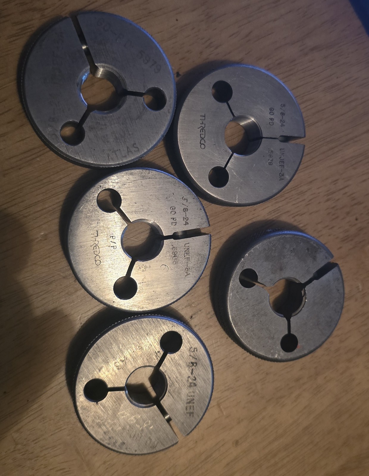 Ring Thread Gage Many to choose from 5/8-24 and 5/8-32 BIN2