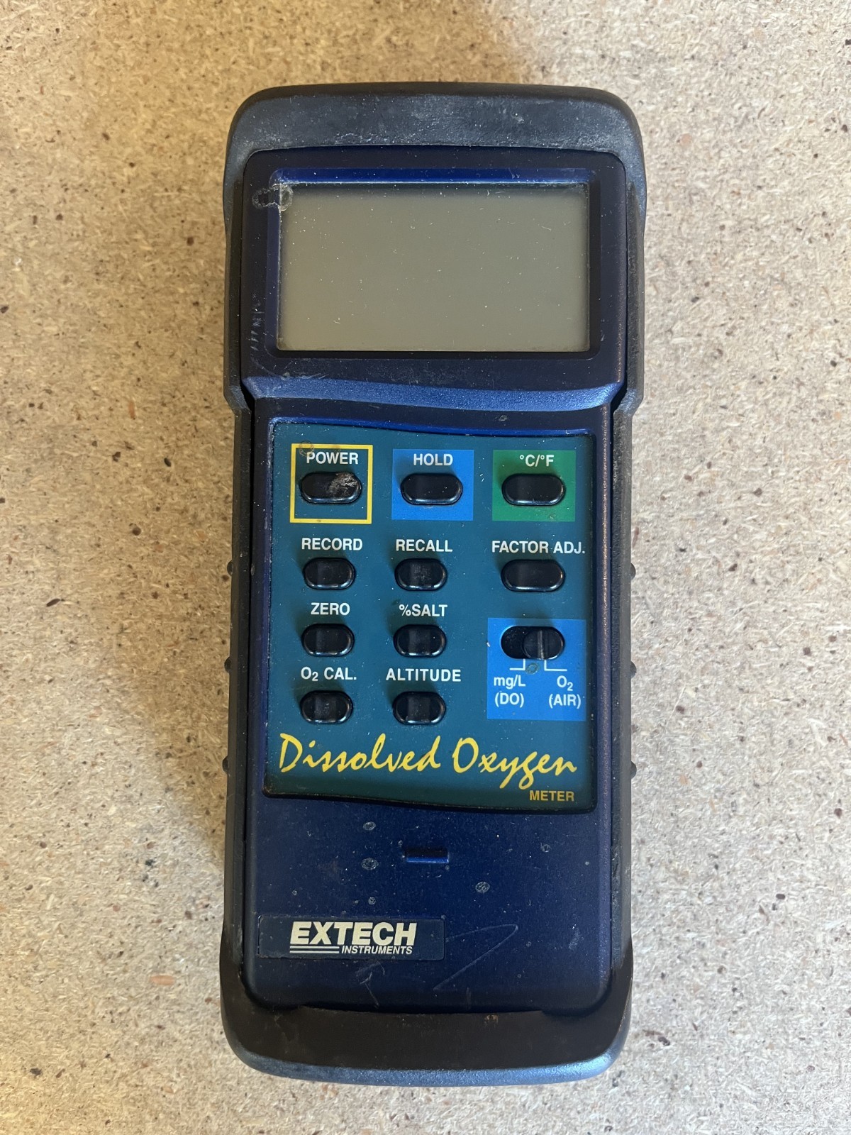 Extech Dissolved Oxygen Meter Kit Heavy Duty w/Rubber Case & Probe C70