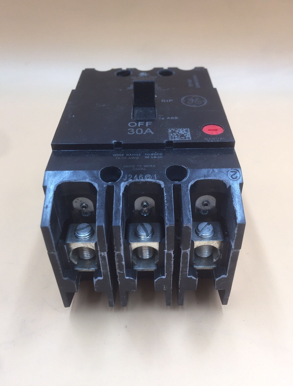 HOUSTON STOCK NEW GE QTY 1 TEY330 Q-LINE 30 AMP 480V FREE 2 DAY AIR SHIPPIG