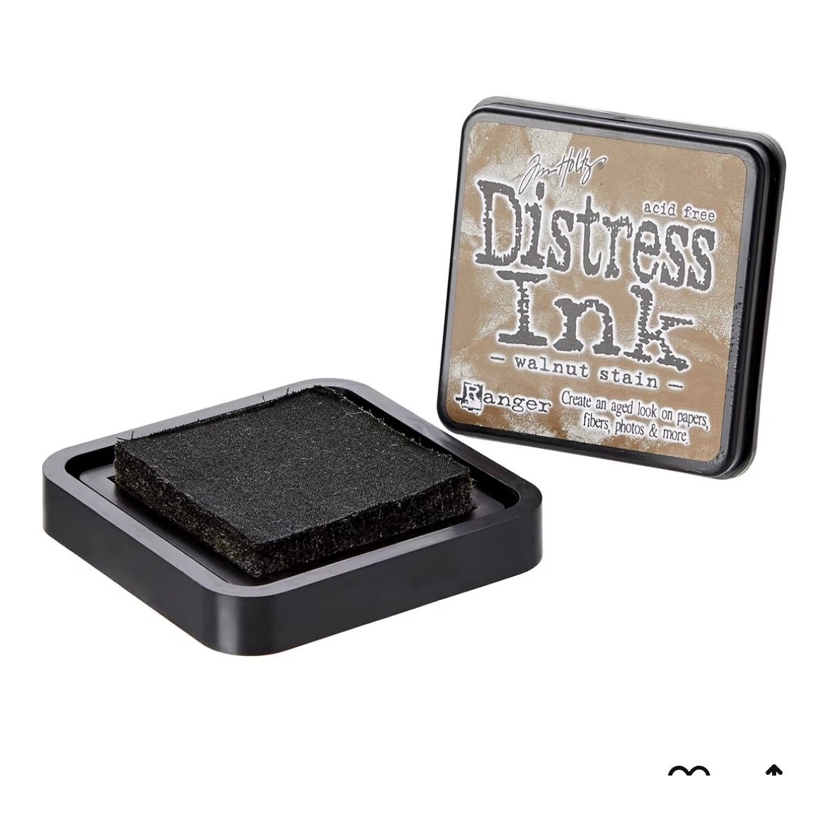 Tim Holtz Distress Mini Ink Pad Walnut Stain – Scrapbooking, Stamping Ink