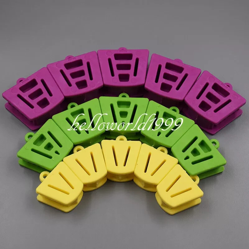 Dental Bite Block Autoclavable Silicone Mouth Props Adult/Child (Bag of 10 Pcs)