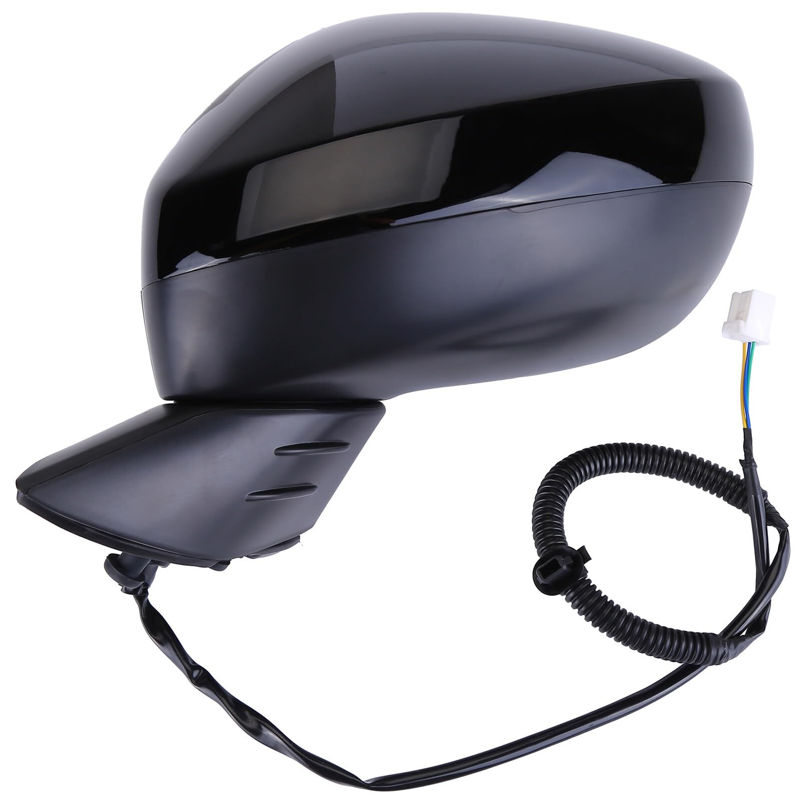 3 Pin Power Adjust Left Mirror Honda Civic 2022-2023 Black Pearl 76251T20A01ZD