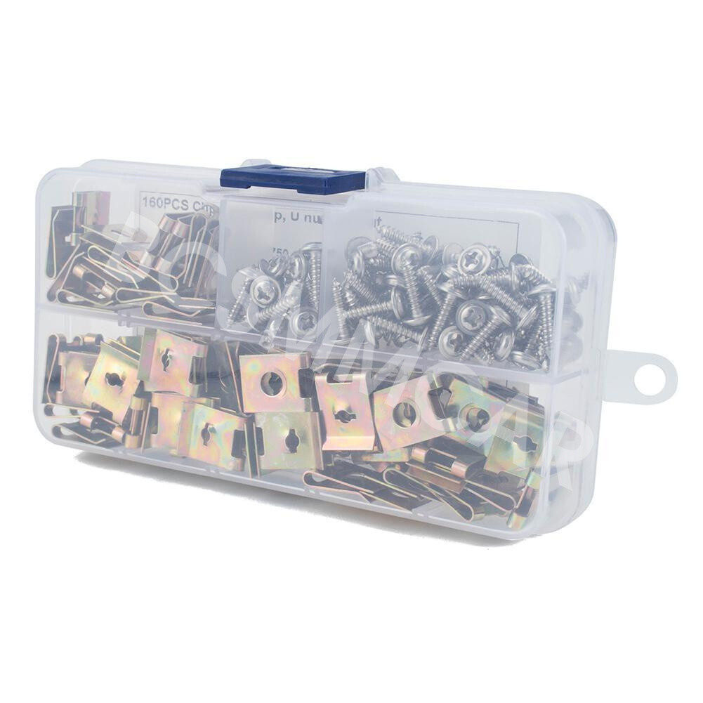 Speed Fasteners U Nuts Self Tapping Screw Spire U Clips For Car Interior Panels