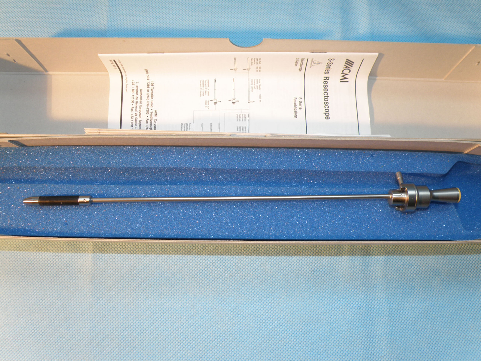 ACMI S-series fits STORZ Resectoscope non- trau Obturator 24/26fr, model 16938BO