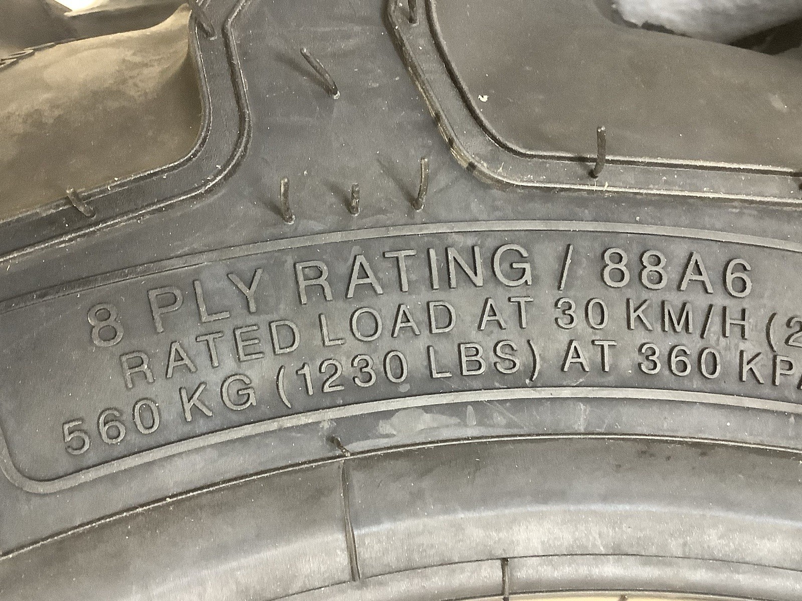 New 7.2-16 Goodyear Power Torque R-1 Tractor Tire 8 ply TL 42P833GY