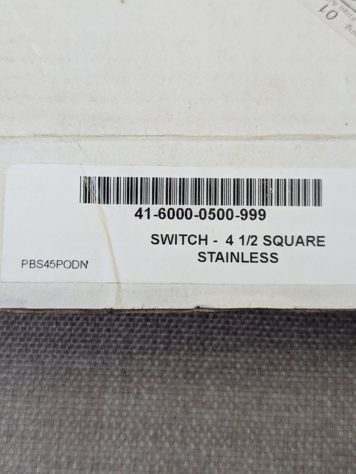 Norton 501 Series Push Button Operator Door Opener Switch