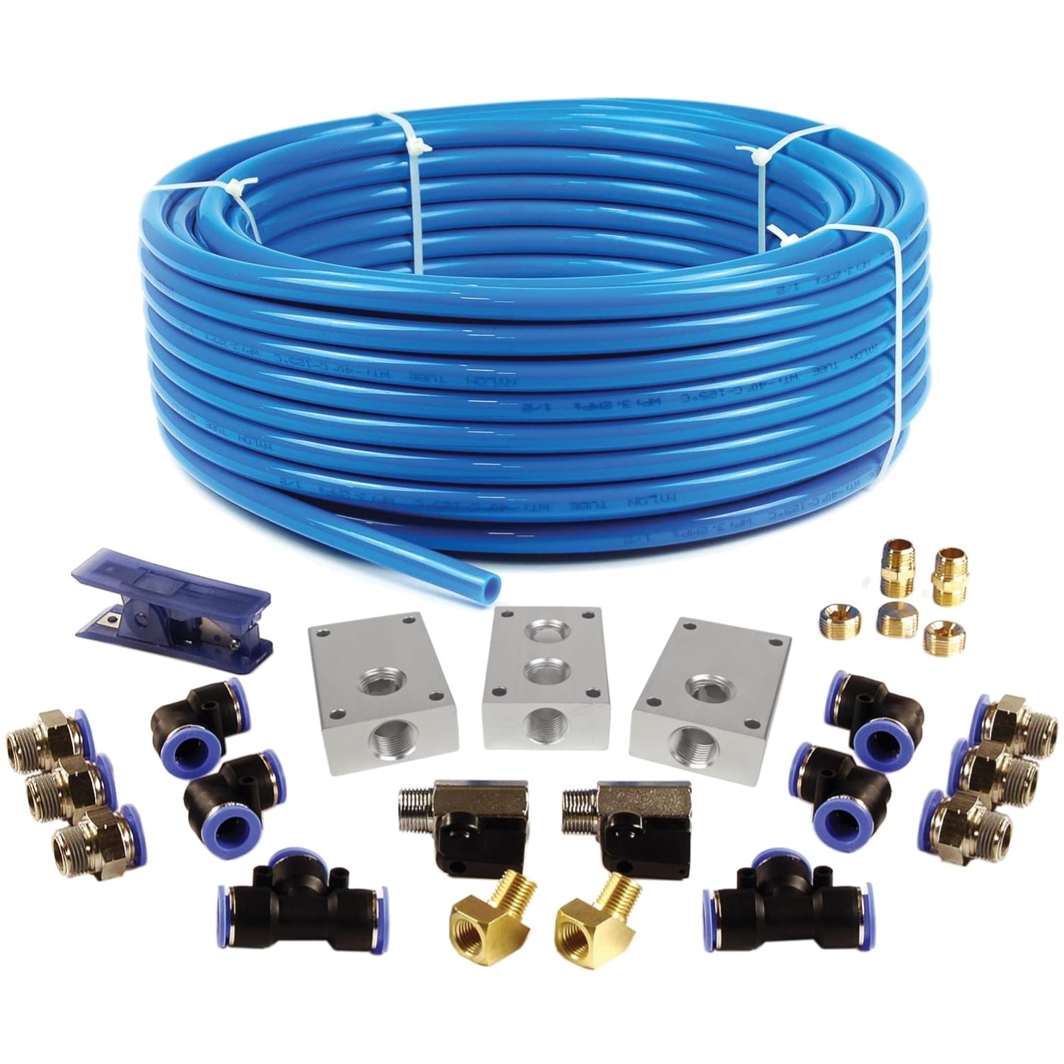 Flexible Nylon Tubing Air System Kit 1/2″ x 100 FT.
