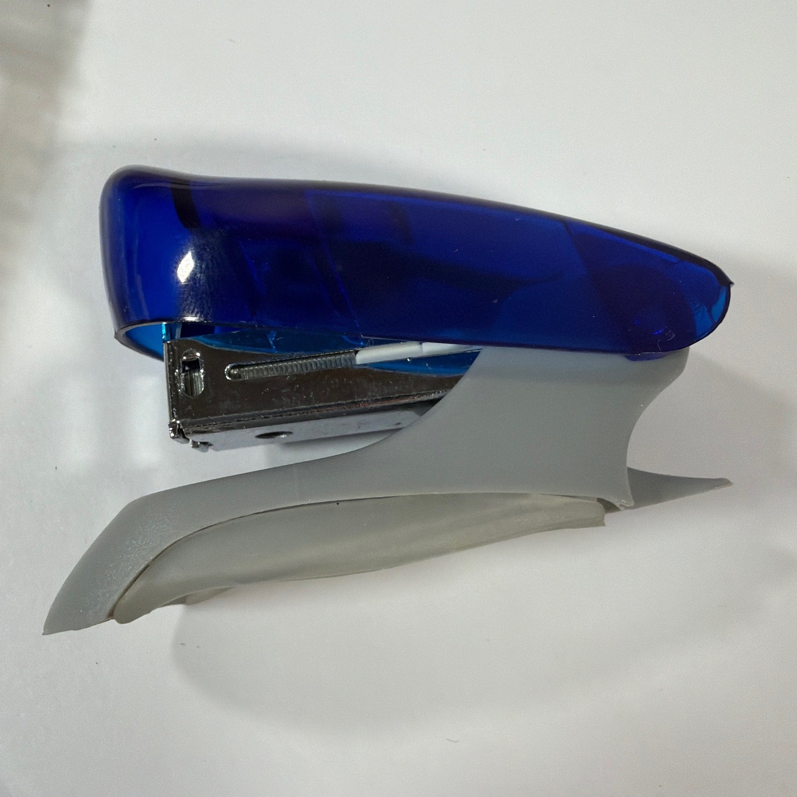 Swingline WORX Personal Stapler 79168 Blue Gray With Staples