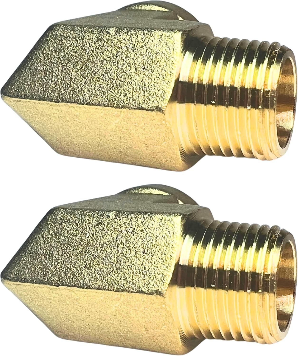2pcs 3/8″ NPT Brass 90° Street Elbow Male to Female Pipe Fitting Forged Durable