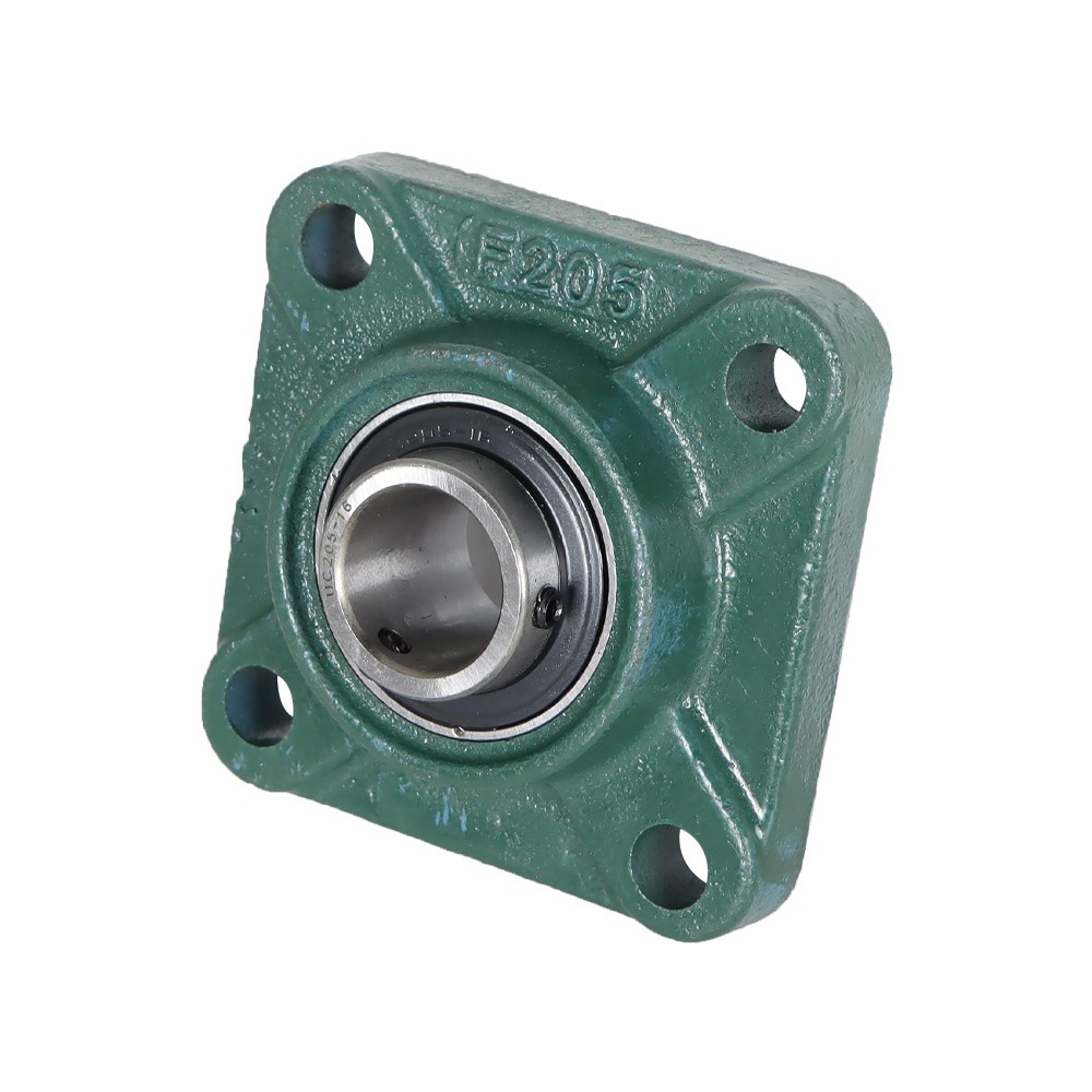 4 PCS UCF205-16 Solid Base Pillow Block Flange Bearing 1″ Bore 4 Bolt