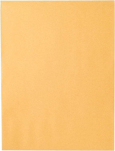 Mead Letter Size Mailing Envelopes, Clasp Closure, All-Purpose 9 x 12, Brown