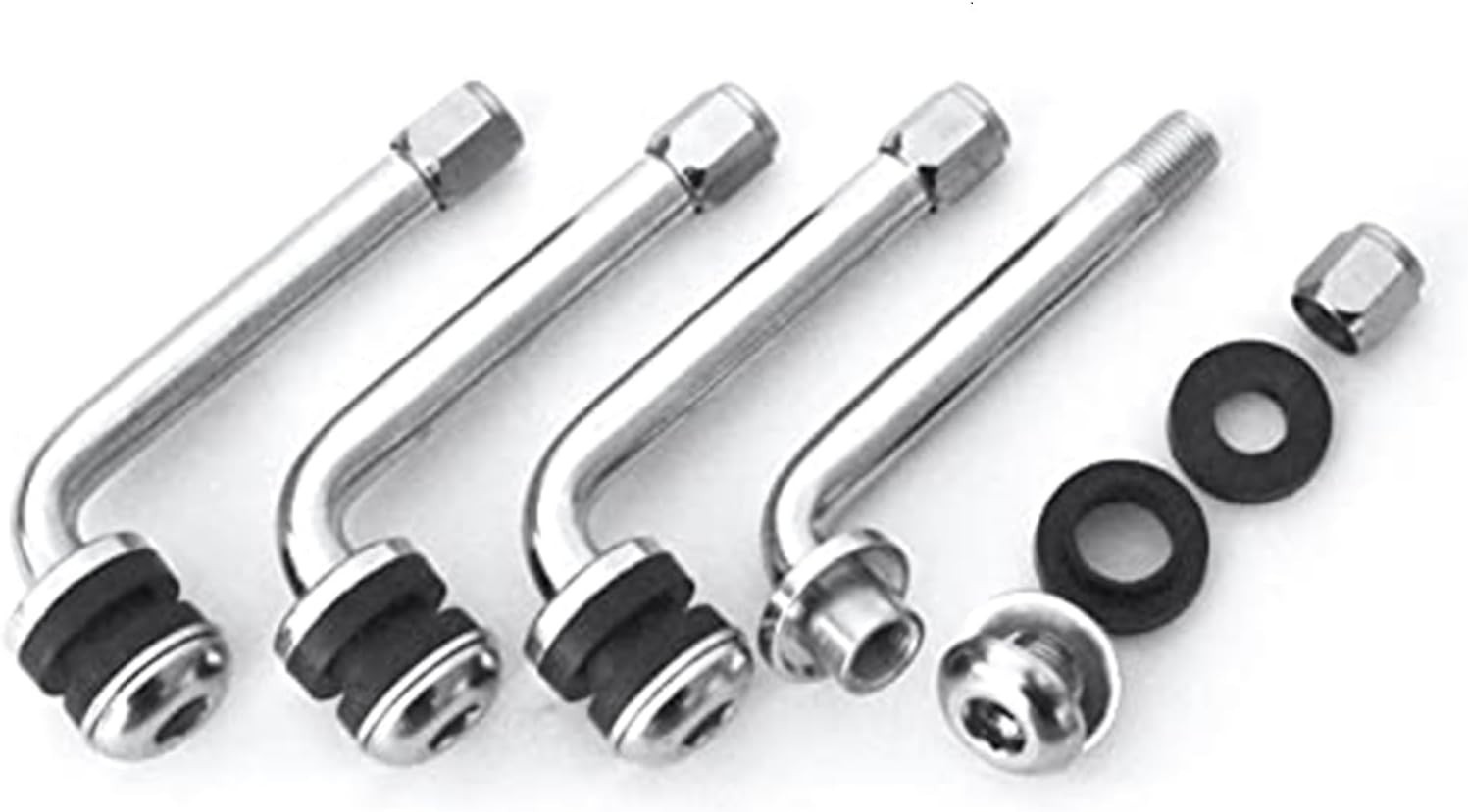 90 Degree Valve stem Size 2.36” (60mm) for JDM, Euro, US 1 2 3 Multi-Piece