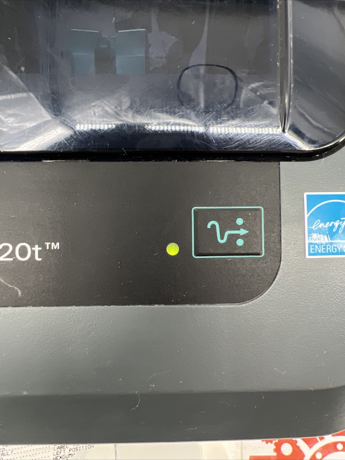 Zebra GX420t 200 DPI Thermal Shipping Label Printer w/ Power Supply (Tested)