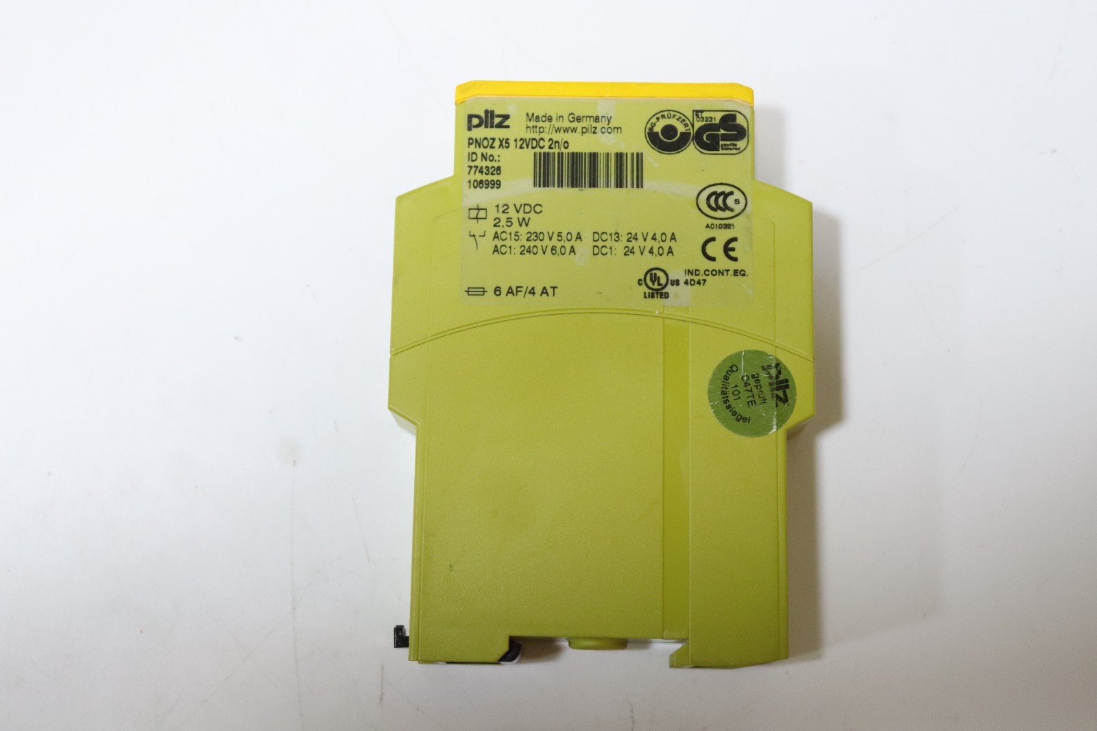 Pilz PNOZ X5 12VDC 2n/o