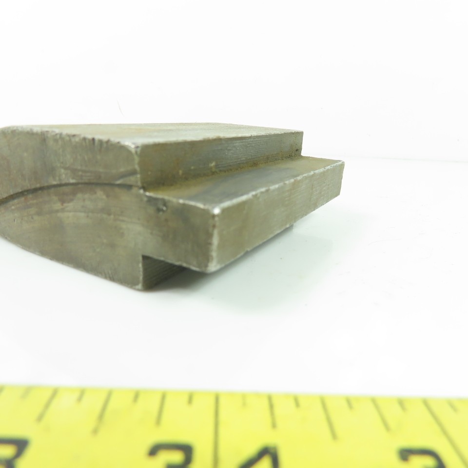 3-1/2″ L 30° V-Forming Press Brake Angle Die Punch 1/2″ Tang 1.21″ Thick