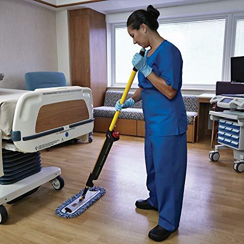 High Efficacy Yellow MOP with Microfiber Pad for Hard Floor Cleaning