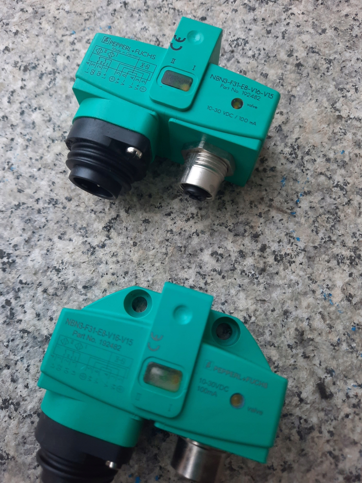 Pepperl+Fuchs NBN3-F31-E8-V16-V15 Inductive Sensor, 3mm, PNP, IP67 Rated