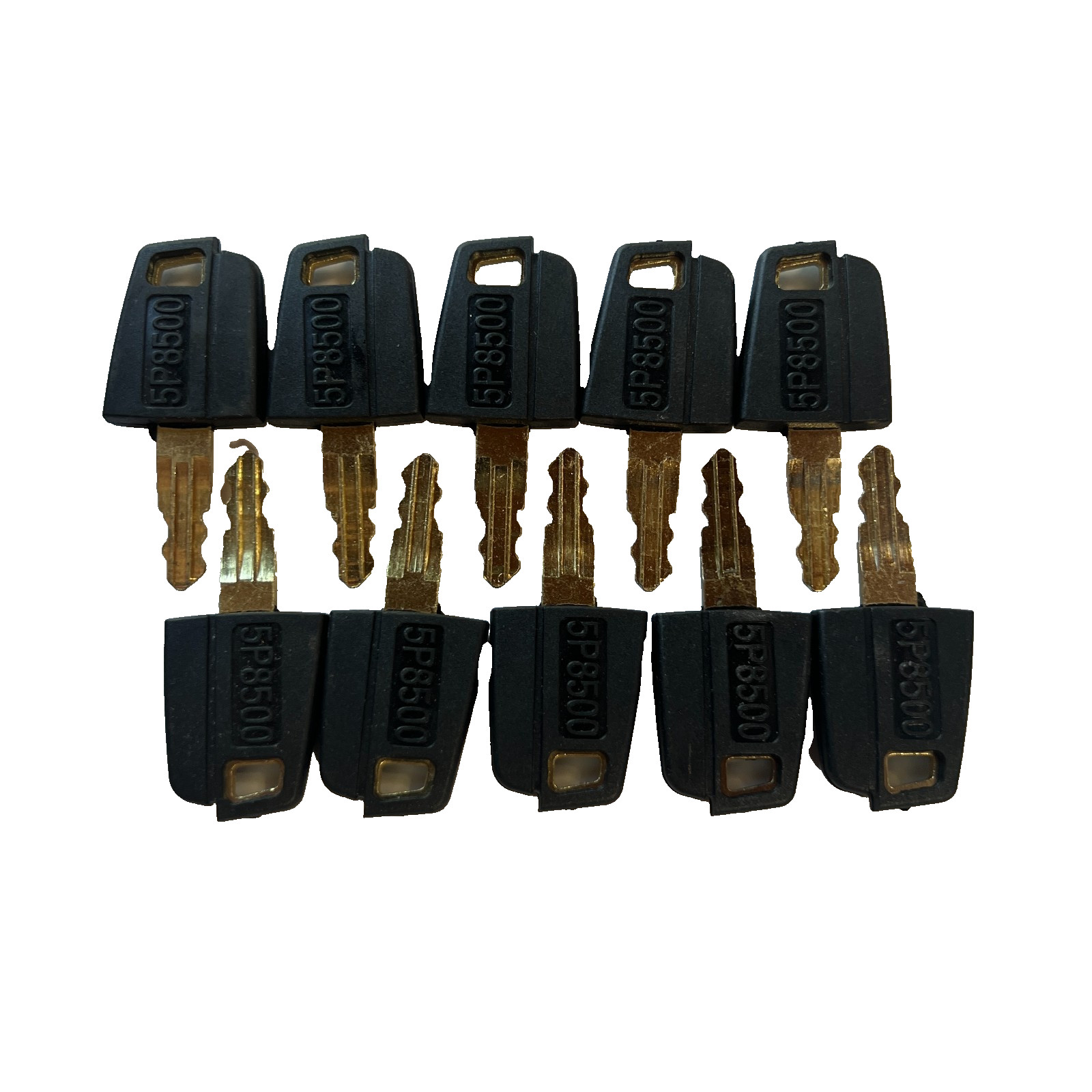 10pcs 5P-8500 5P8500 KEYS IGNITION FOR CAT 096-4753 096-6198 8V-4404 9G2777 KEY