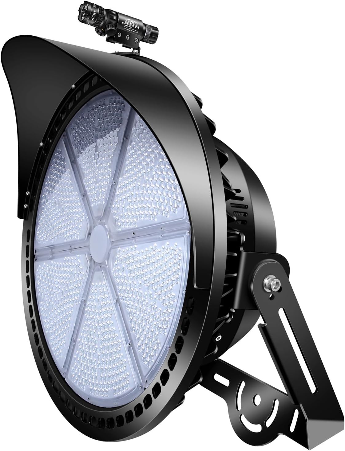 800W Dimmable LED Stadium Farm Arena Light IP66 Round Commercial Flood Light