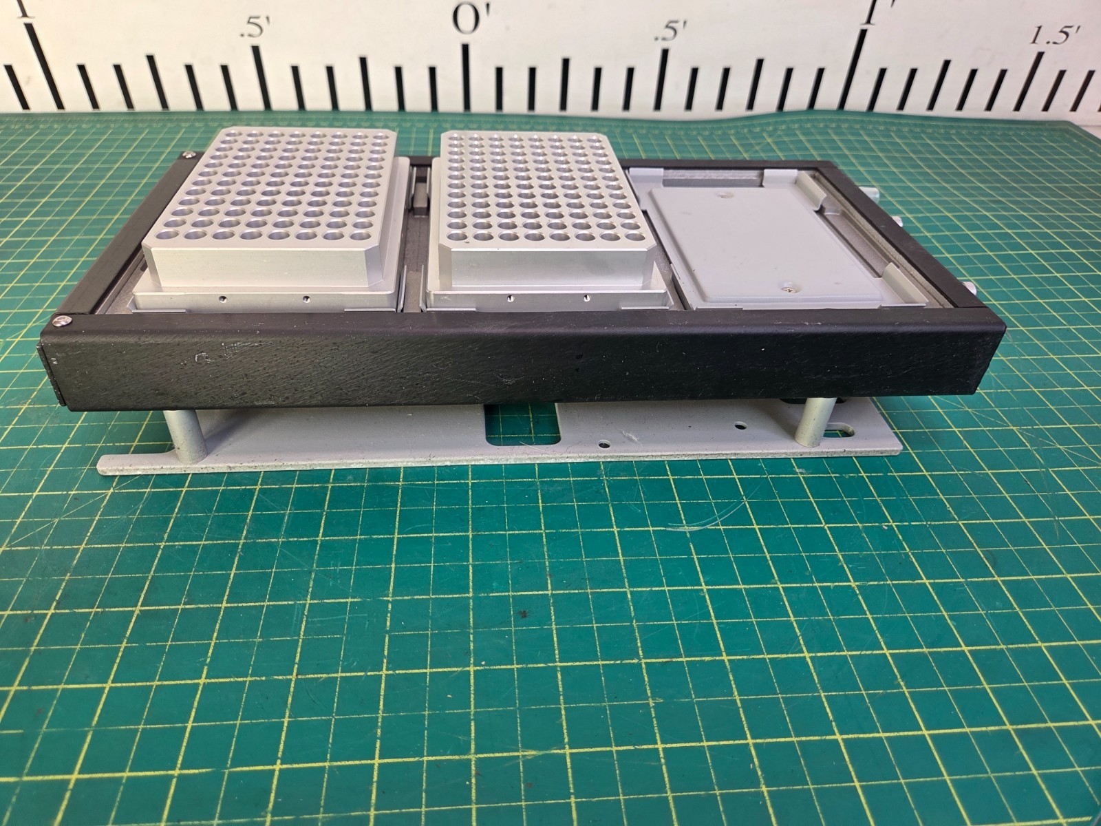 Tecan MTP-PCR 3 Position Cooled Micro -Plate Carrier W/2×96 Well Aluminum Blocks