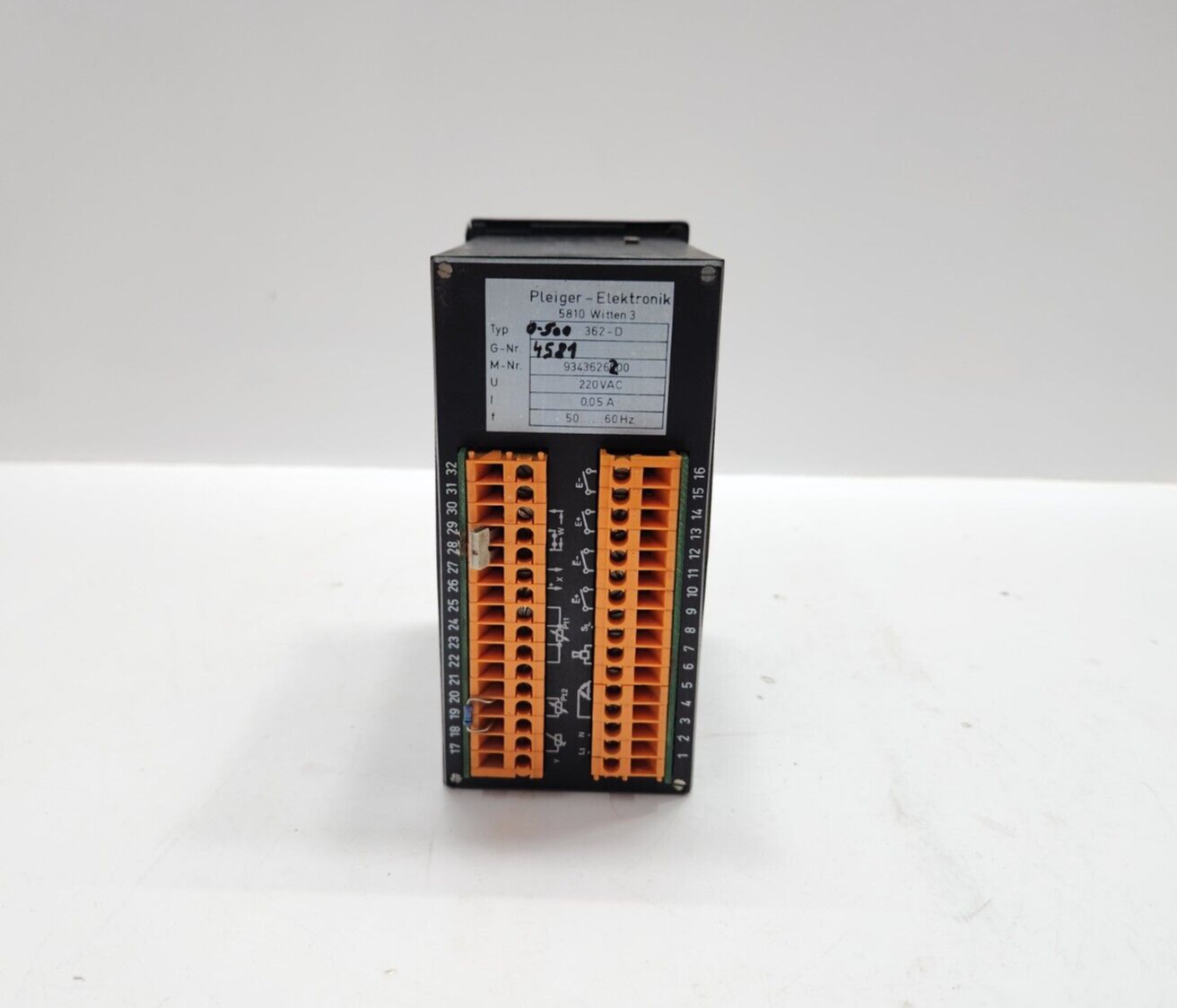 PLEIGER-ELEKTRONIK 362-D CONTROLLER