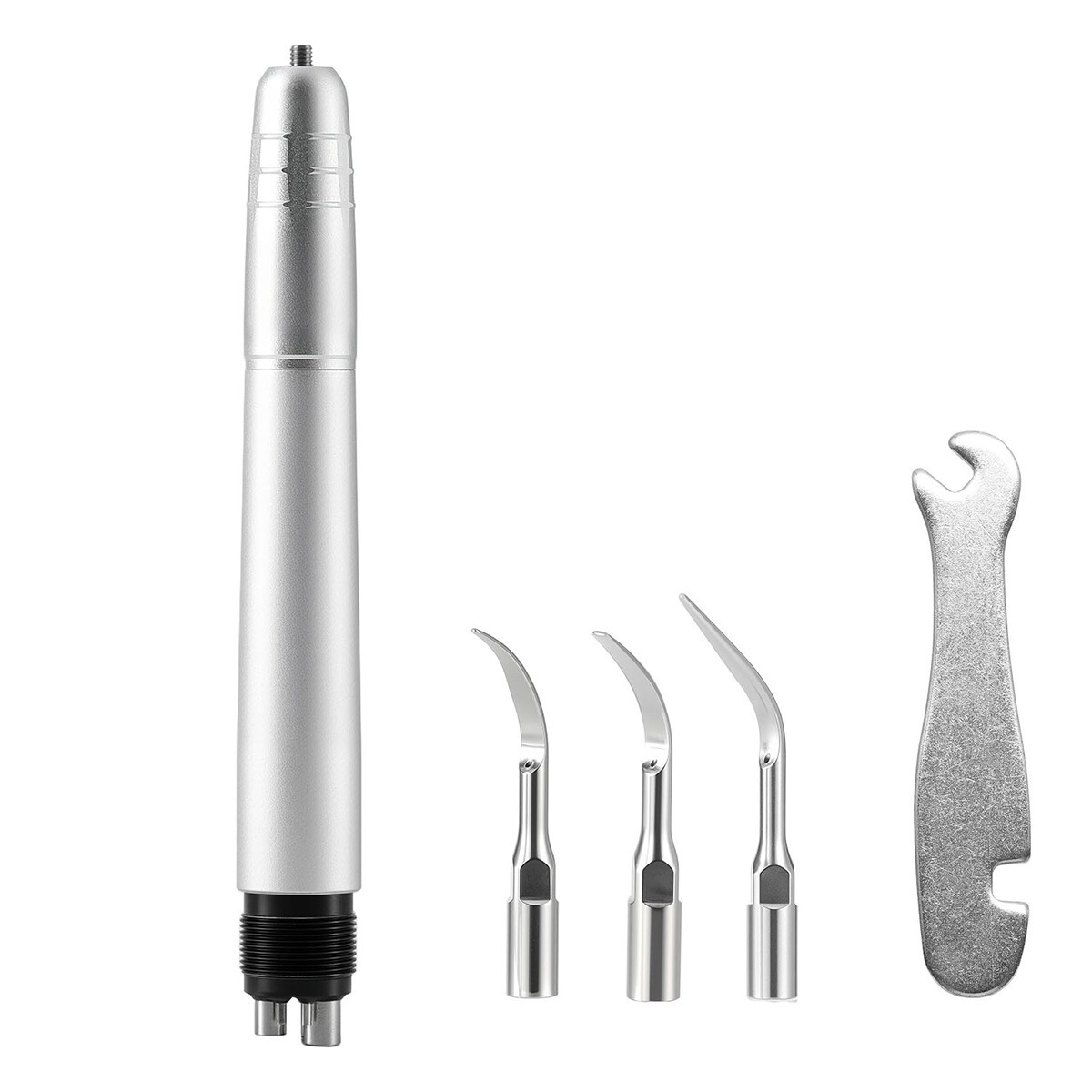 Dental Ultrasonic Air Perio Scaler Handpiece Hygienist 2 & 4-Holes 3 Tips