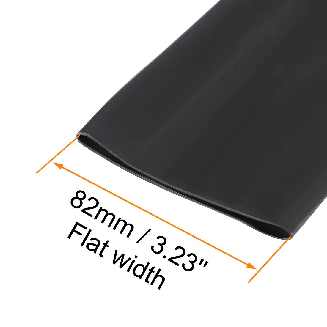 Heat Shrink Tubing 2 50mm Diameter 82mm Flat Width 31 Shrinkable Ca Size: 82mm