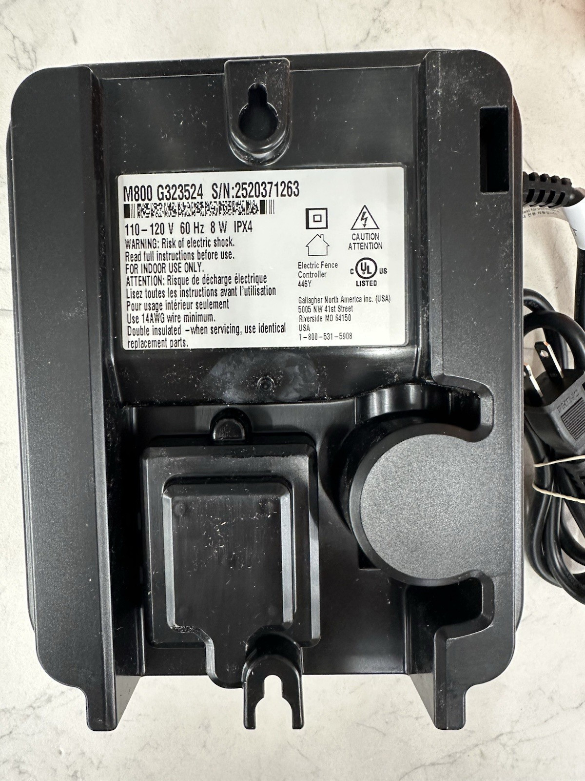 GALLAGHER M800 ELECTRIC FENCE ENERGY NEW IN OPENED BOX