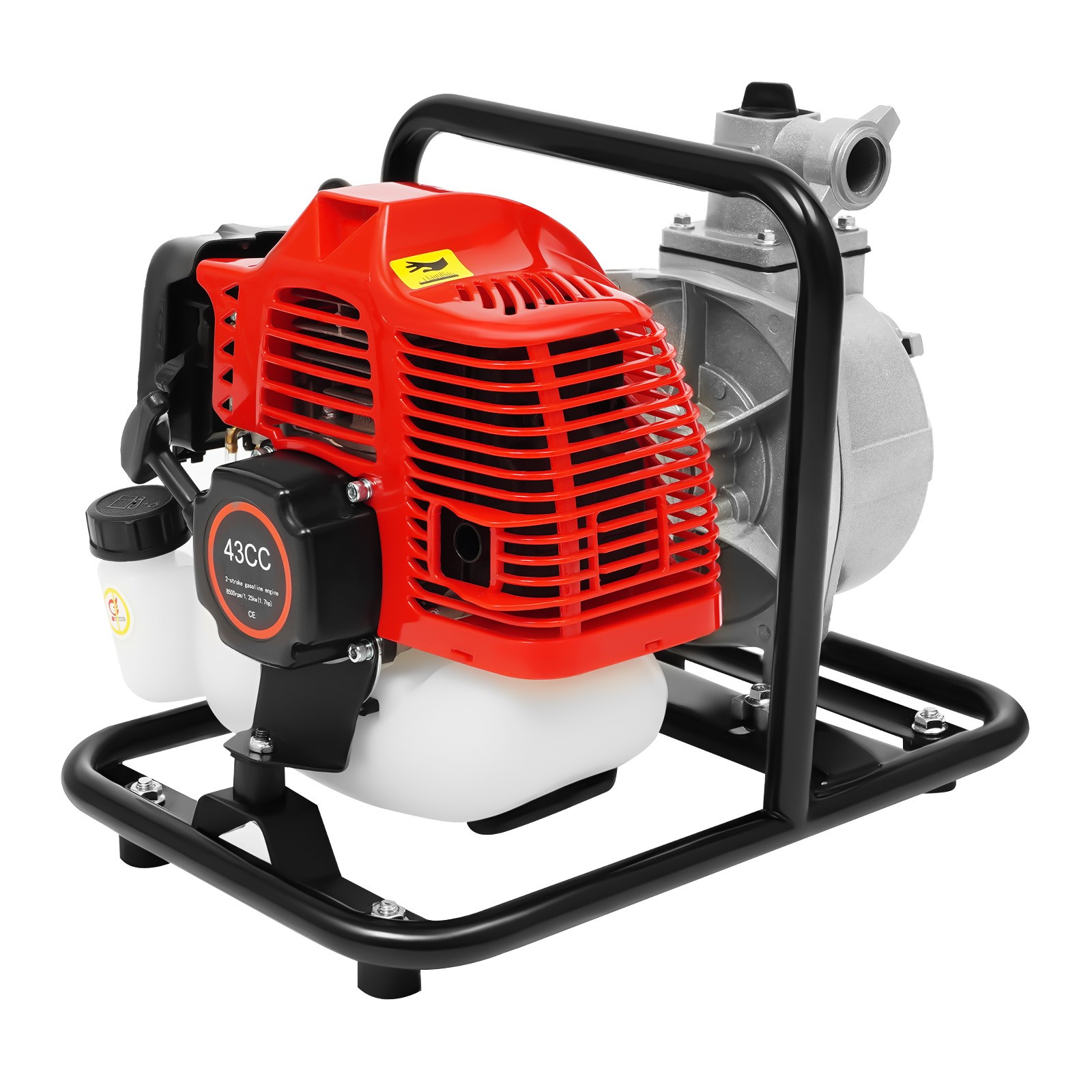 1.7 Hp 1 Gas Power Semi-trash Water Pump High Pressure Irrigation Transfer Pump