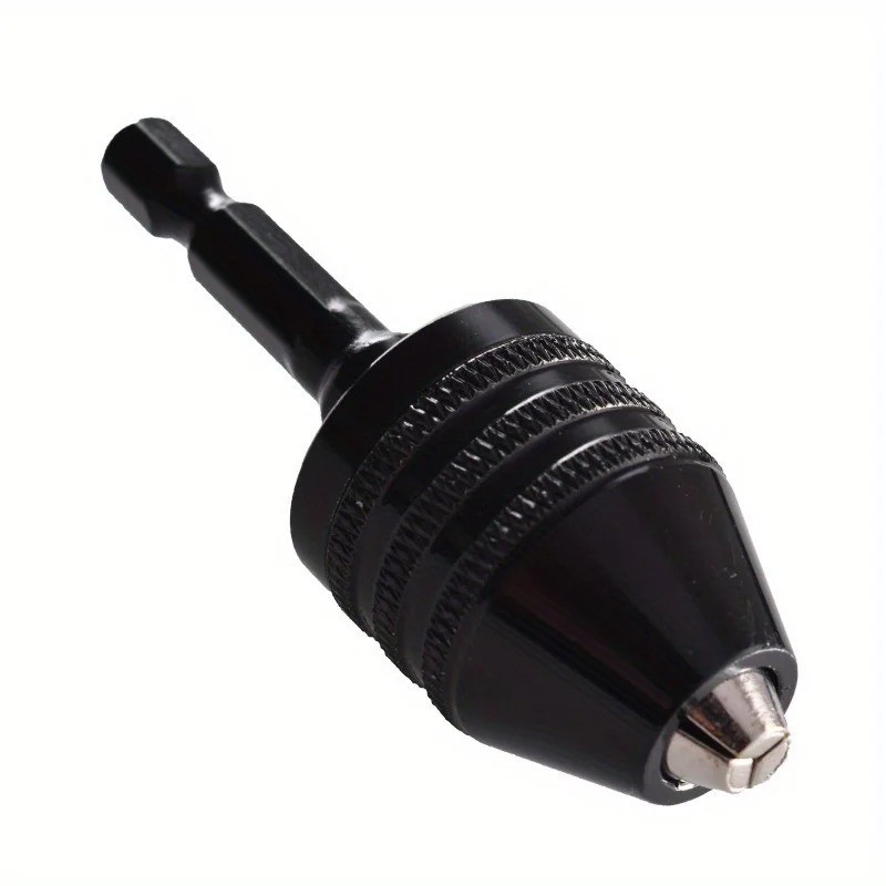 Mini ( 0.3mm to 3.6mm) Keyless Drill Chuck with 1/4″ Hex Shank Adapter – J016