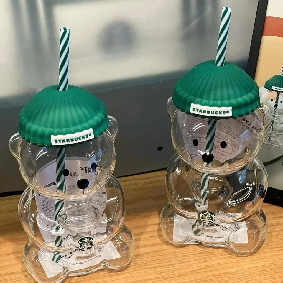 2025 plastic Starbucks Bearista Bear Cold Cup Holiday no log0