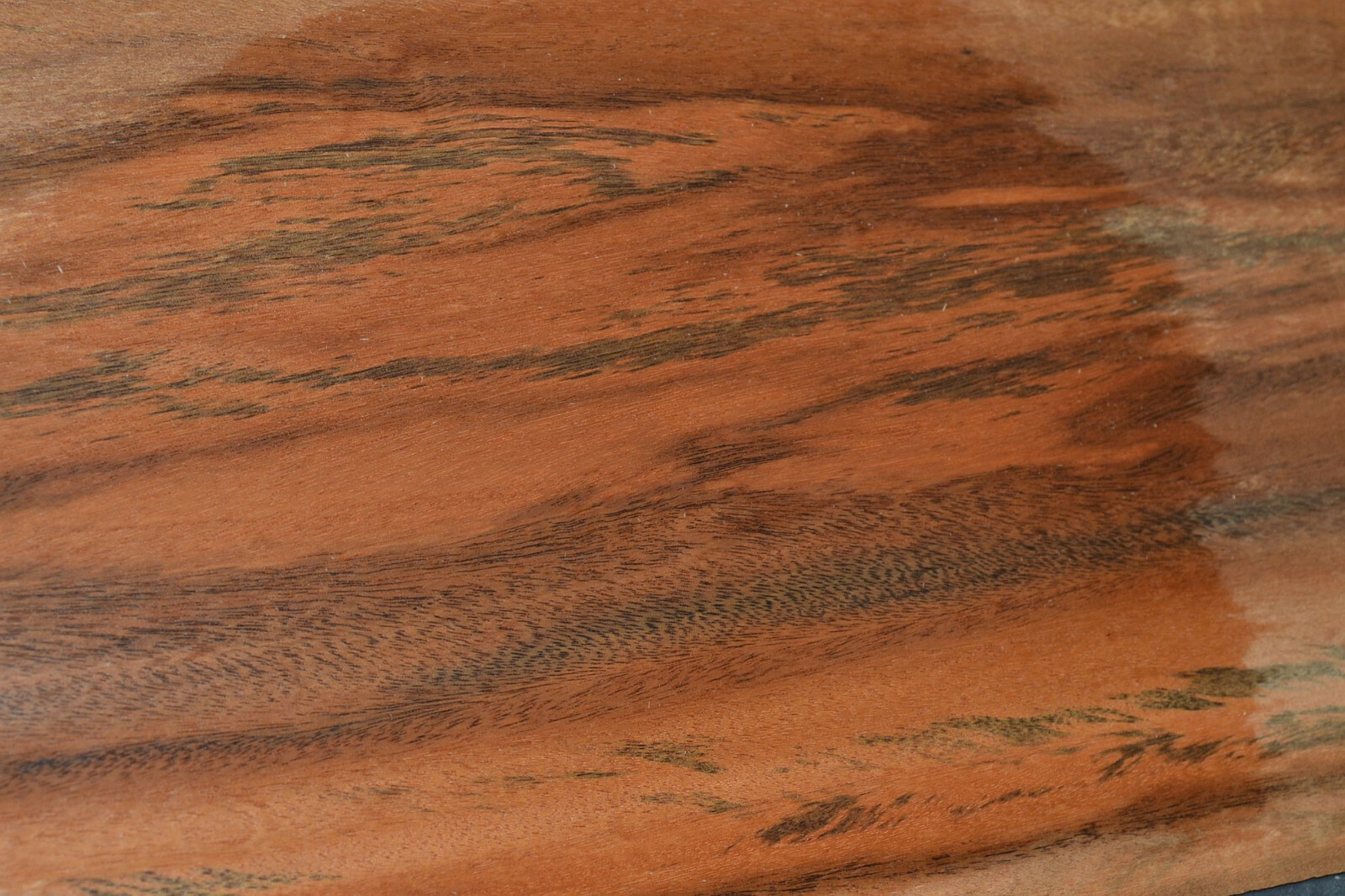 Tigerwood Raw Wood Veneer Sheet 9 x 35 inches 1/42nd UGLY! 7649-34
