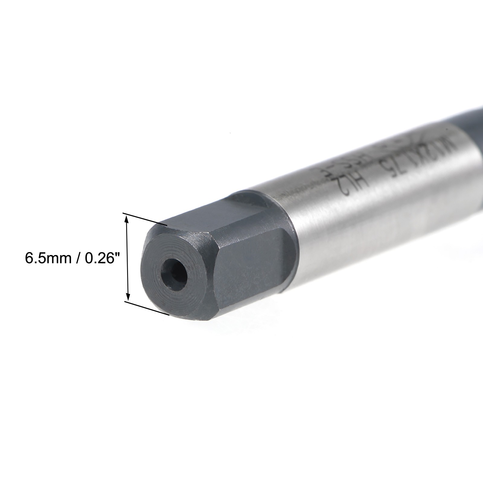 M12 x 1.75 Spiral Flute Tap Metric Machine Thread Tap HSS Nitriding Coated