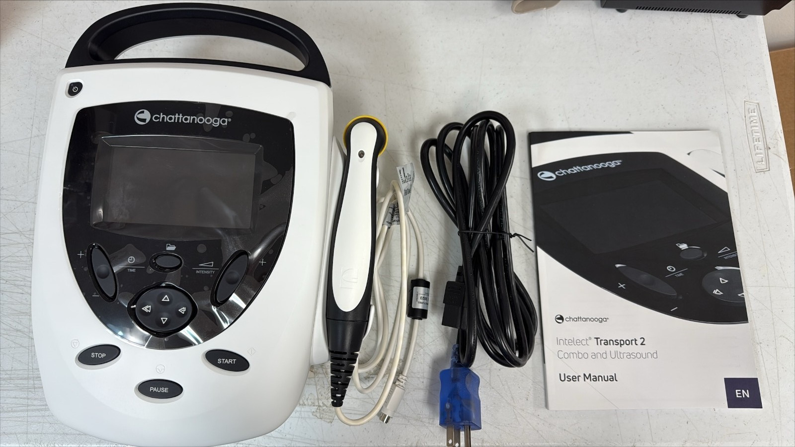 NEW Chattanooga Intelect Transport 2 Ultrasound Unit 4782