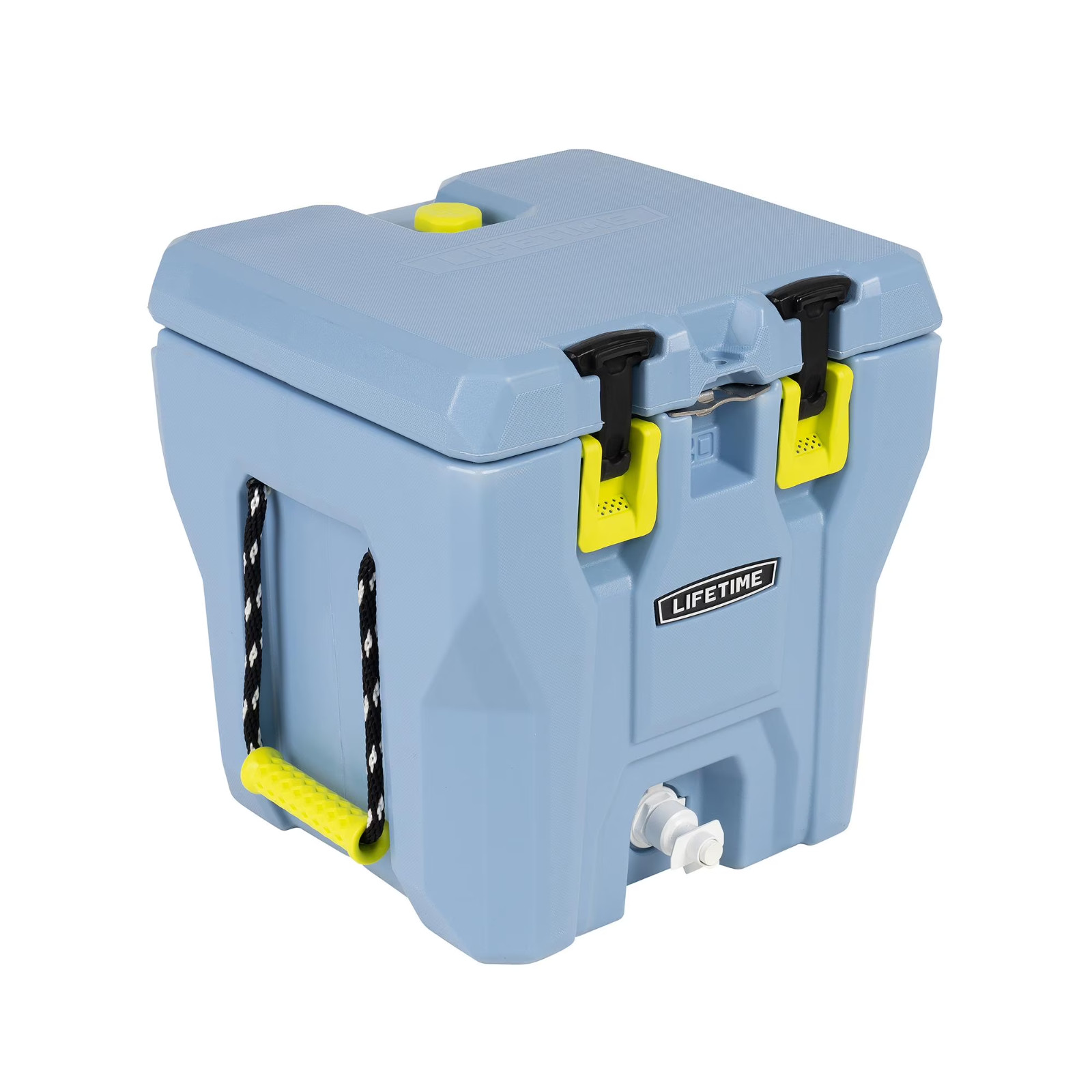 Lifetime Polyethylene 5 gal Insulated Beverage Dispenser Cooler with Bottle Open