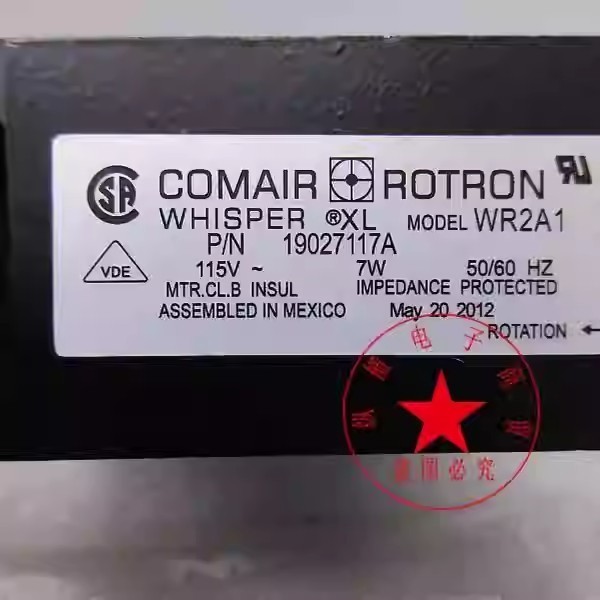 1 pc. New WR2A1 115V Inverter Cooling Fan