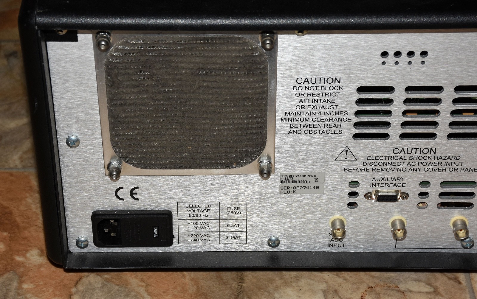 Princeton Applied Research PARSTAT 2273 Electrochemical System Potentiostat