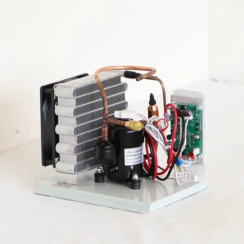 ST19C Miniature Compressor Condensing Unit DC 12V/24V/48V Refrigeration Unit