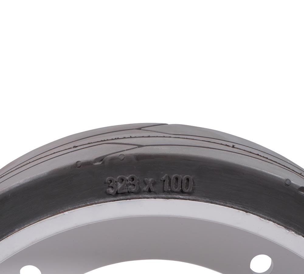 4Pk JLG 2915012 Non-Marking Rubber Scissor Lift Tire & Bolts, Fits 1930ES,1230ES