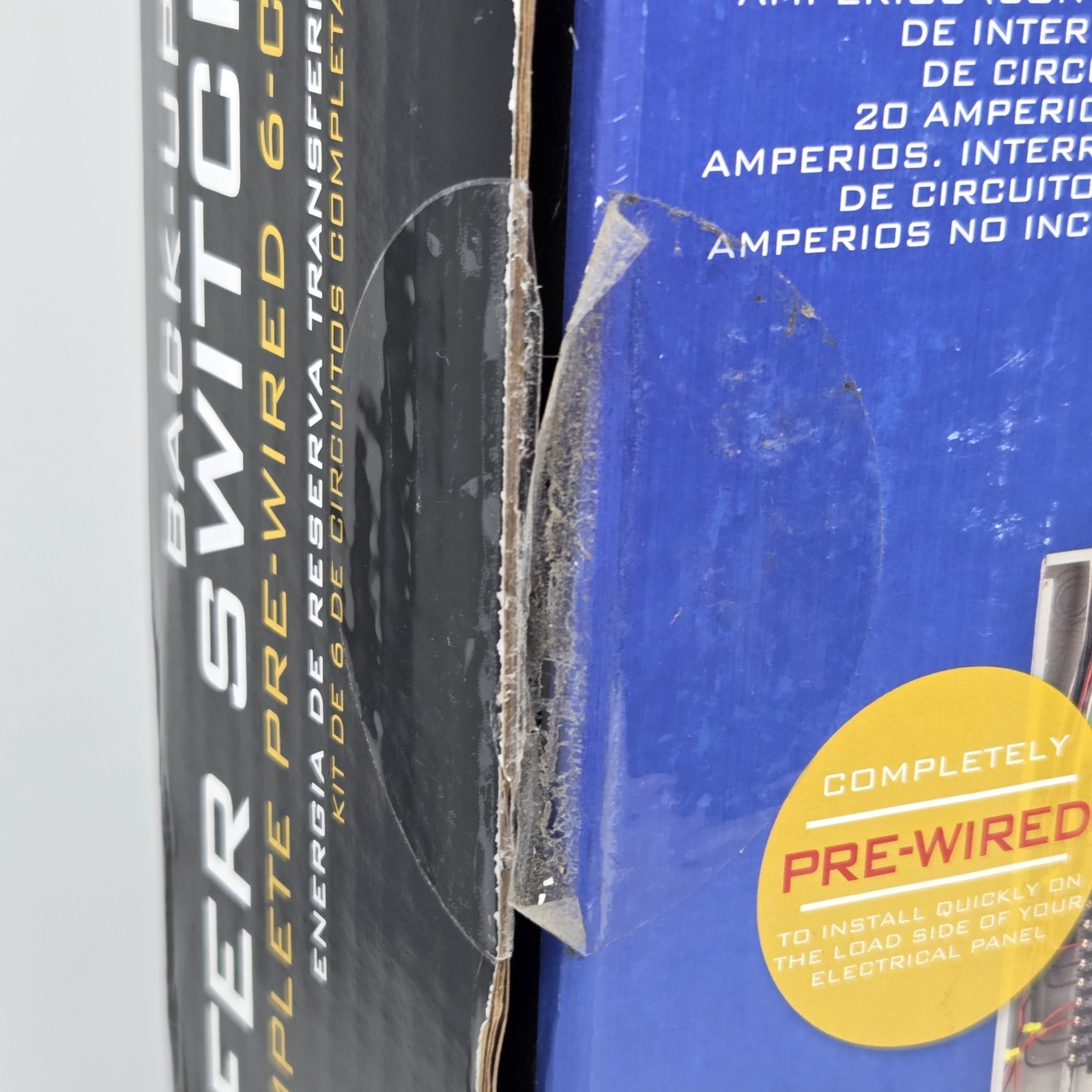 Reliance Controls 30-Amp ProTran 2 Manual Transfer Switch 8000 Watt Model 306LRK