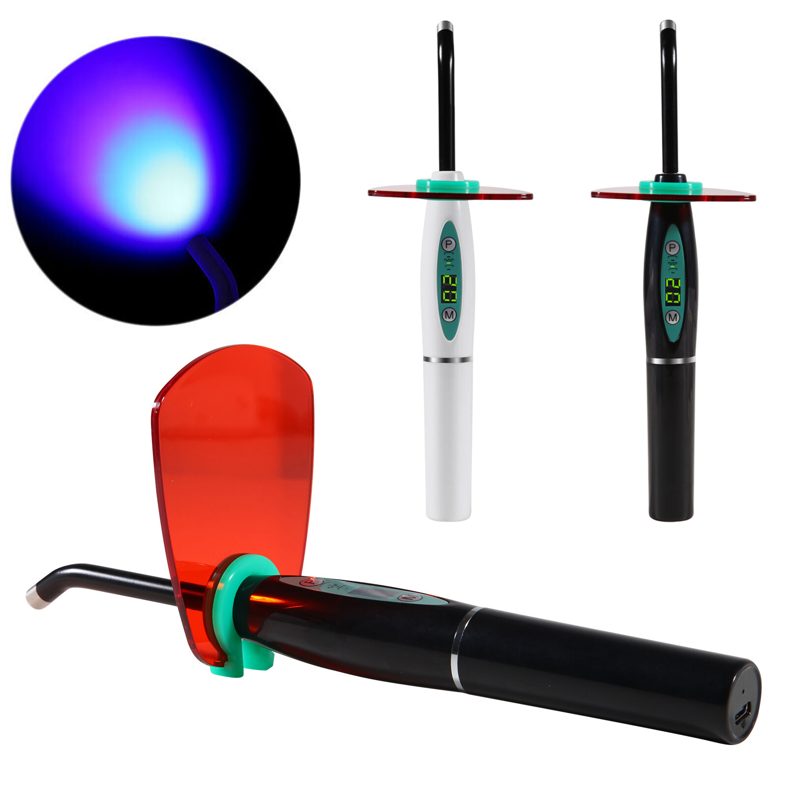 New UV Dental Wireless LED Curing Light Cure Lamp Curing Machine LA