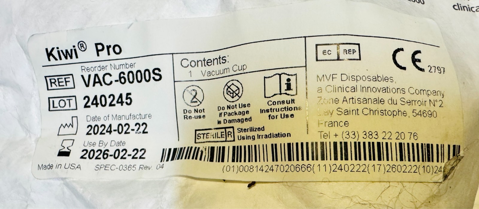 ⭐Kiwi VAC-6000S Complete Vacuum Delivery System OmniCup 02/2026 ⭐