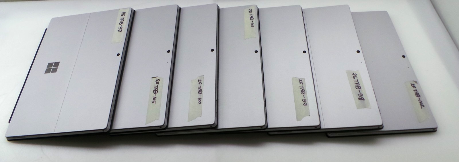 LOT OF 7 Microsoft Surface Pro 7 + 12.3″ i5-1135G7 2.40GHz 16GB RAM 256GB SSD