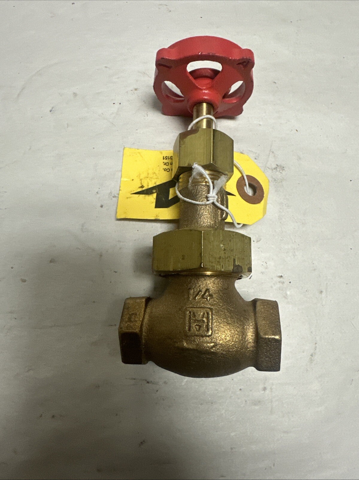 Milwaukee,200SWP 400WOG,1/4″ Brass Gate Valve Fig. 592