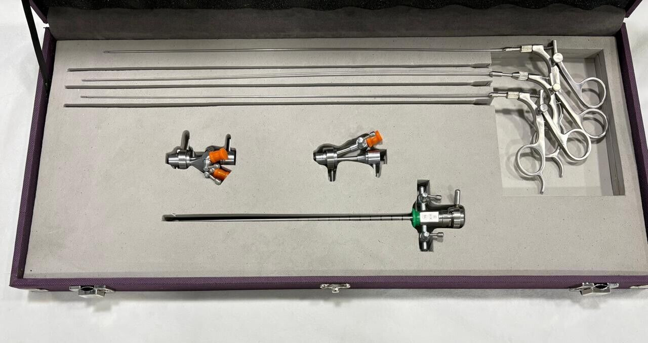 Hysteroscopy Cystoscopy Surgery Set 19FR with Semi Rigid Graspers 5FR Reusable